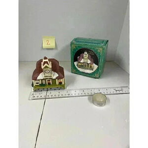 Giftco Inc Ceramic Train Station Votive Candle Holder